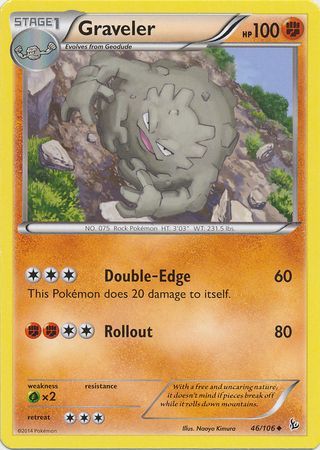 Graveler - 46/106 - Uncommon