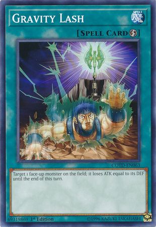 Gravity Lash - COTD-EN063 - Common 1st Edition