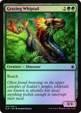 Grazing Whiptail - 190/279 - Common FOIL