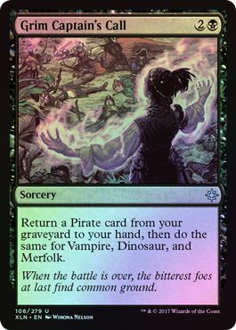 Grim Captain's Call - 108/279 - Uncommon FOIL