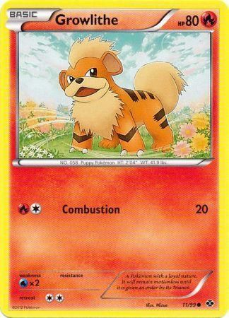 Growlithe - 11/99 - Common