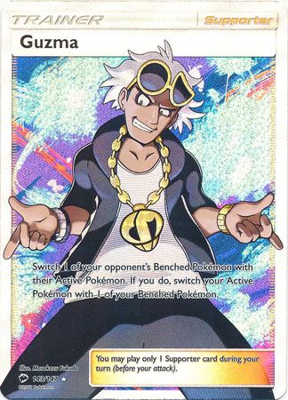 Guzma Full Art - 143/147 - Ultra Rare