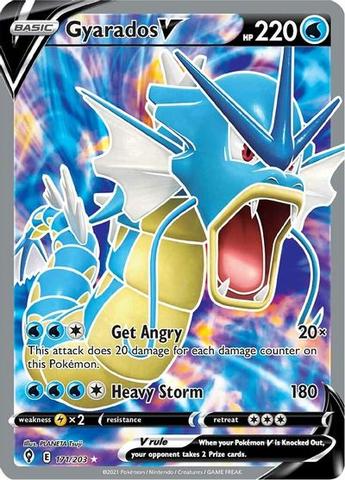 Gyarados V Full Art - 171/203 - Ultra Rare