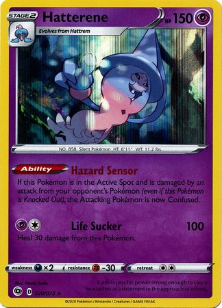 Hatterene - 20/73 - Holo Rare