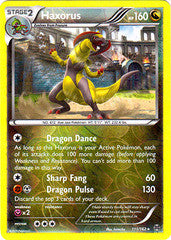 Haxorus - 111/162 - Holo Rare Reverse Holo