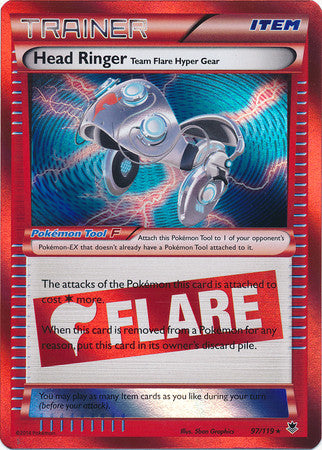 Head Ringer Team Flare Hyper Gear - 97/119 - Ultra Rare