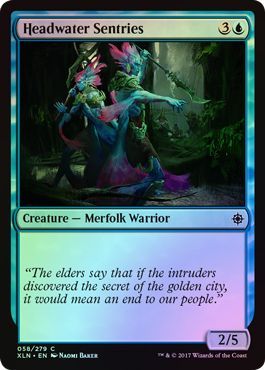 Headwater Sentries - 58/279 - Common FOIL