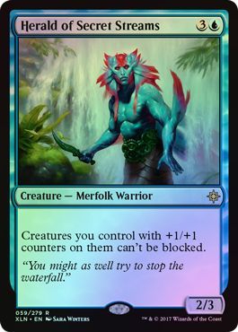 Herald of Secret Streams - 59/279 - Rare FOIL