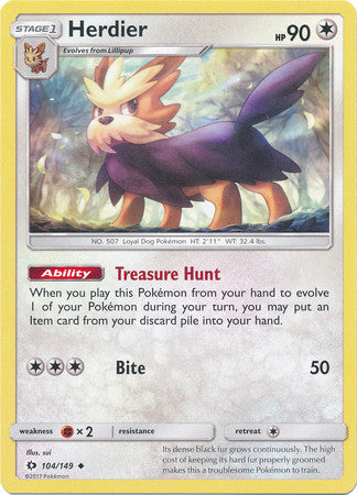 Herdier - 104/149 - Uncommon