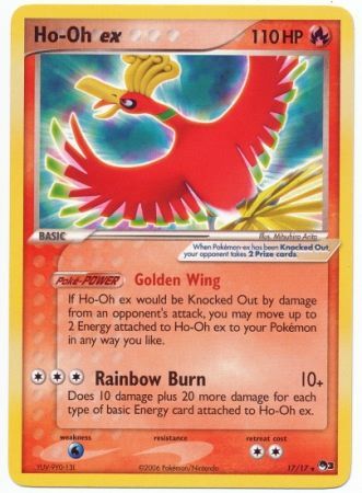 Ho-Oh Ex - 17/17 - Ultra Rare