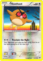 Hoothoot - 119/162 - Common Reverse Holo