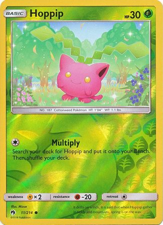 Hoppip - 11/214 - Common Reverse Holo