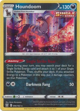 Houndoom - 96/163 - Non-Holo Rare Theme Deck