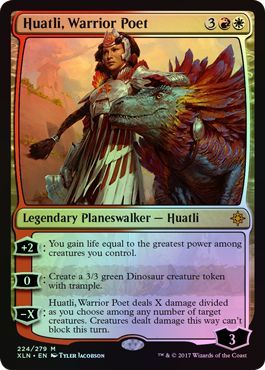 Huatli, Warrior Poet - 224/279 - Mythic FOIL