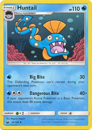 Huntail - 42/168 - Uncommon