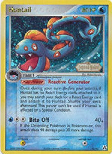 Huntail - 18/92 - Rare Reverse Holo