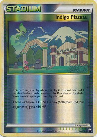 Indigo Plateau - 86/102 - Uncommon Reverse Holo