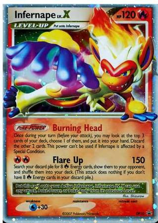 Infernape Lv.X - DP10 - Ultra Rare Promo