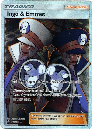Ingo & Emmet Full Art - 176/181 - Ultra Rare
