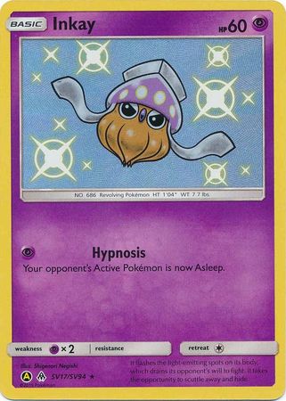 Inkay - SV17/SV94 Shiny Rare