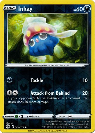 Inkay - 44/73 - Common Reverse Holo
