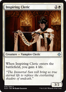 Inspiring Cleric - 16/279 - Uncommon