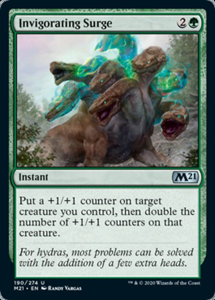 Invigorating Surge - 190/274 - Uncommon Foil