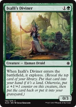Ixalli's Diviner - 192/279 - Common