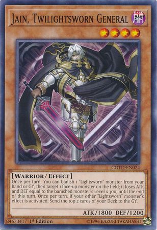 Jain, Twilightsworn General - COTD-EN024 - Common 1st Edition