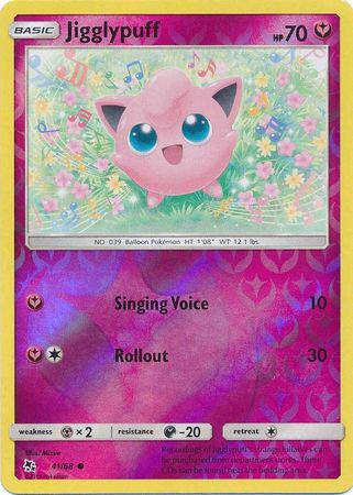 Jigglypuff - 41/68 - Common Reverse Holo
