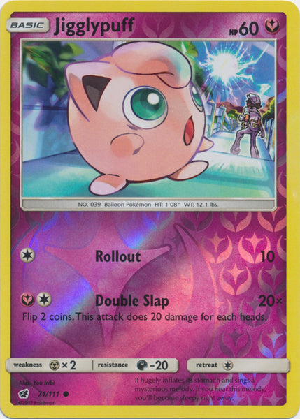 Jigglypuff - 71/111 - Common Reverse Holo