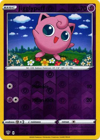 Jigglypuff - 67/189 - Common Reverse Holo