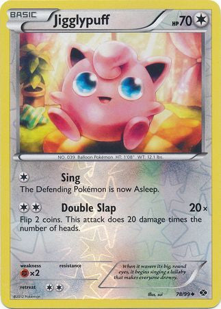 Jigglypuff - 78/99 - Uncommon Reverse Holo