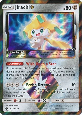 Jirachi Prism - 97/168 - Ultra Rare