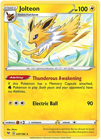 Jolteon - 47/185 - Rare