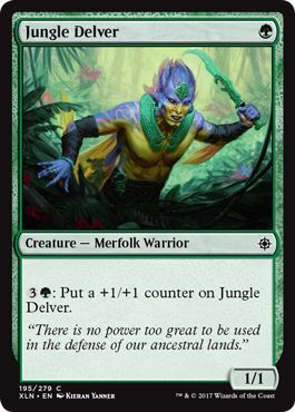 Jungle Delver - 195/279 - Common