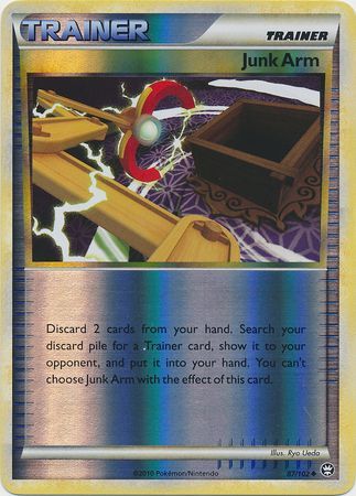 Junk Arm - 87/102 - Uncommon Reverse Holo