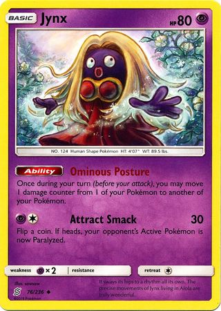 Jynx - 76/236 - Uncommon