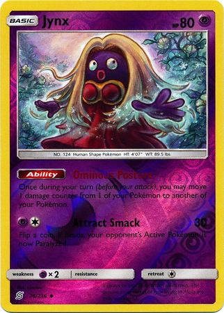 Jynx - 76/236 - Uncommon Reverse Holo