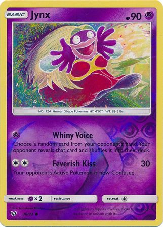Jynx - 38/73 - Common Reverse Holo