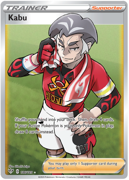 Kabu Full Art - 186/189 - Ultra Rare