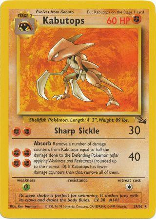 Kabutops - 24/62 - Rare