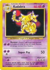 Kadabra - 32/102 - Uncommon Played