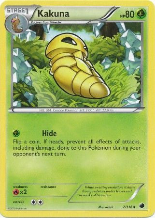 Kakuna - 2/116 - Uncommon