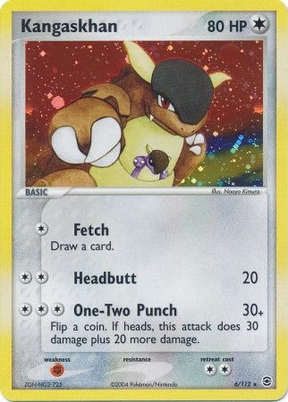 Kangaskhan - 6/112 - Holo Rare - Lightly Played
