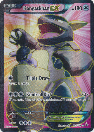Kangaskhan Ex Full Art - 103/106 - Ultra Rare