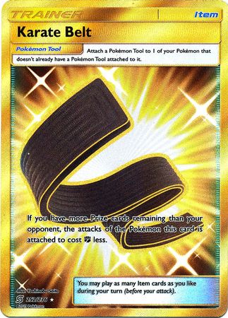 Karate Belt Full Art - 252/236 - Secret Rare