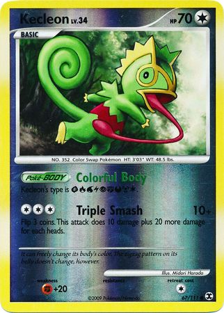 Kecleon - 67/111 - Common Reverse Holo