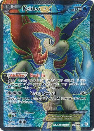 Keldeo Ex Full Art - 142/149 - Ultra Rare