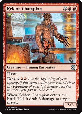 Keldon Champion - 135/249 - Uncommon